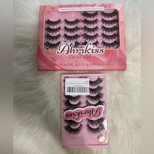 Ahrikiss False Eyelashes 13 and 6 Pairs Packs